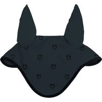 Produktbild von Equestro Fliegenhaube für Pferde Black Line Edition in Schwarz und Blau