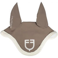 Produktbild von Equestro Fliegenhaube für Pferde in Beige aus Stoff