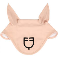 Produktbild von Equestro Fliegenhaube für Pferde in Rosa und Beige