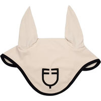 Produktbild von Equestro Fliegenhaube für Pferde in Schwarz oder Beige