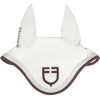 Produktbild von Equestro Fliegenhaube für Pferde in Weiß Full