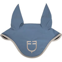 Produktbild von Equestro Fliegenhaube kurz Blau aus Polyester für Pferde
