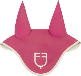 Produktbild von Equestro Fliegenhaube kurz für Pferde in Rosa aus Polyester