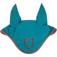 Produktbild von Equestro Fliegenhaube kurz für Ponys aus Polyester in Blau oder Türkis