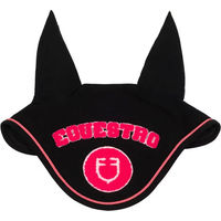 Produktbild von Equestro Fliegenhaube kurz Schwarz für Pferde