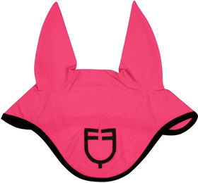 Produktbild von Equestro Fliegenmaske für Pferde aus Netzstoff in Rosa