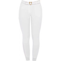 Produktbild von Equestro Full Grip Reithose Damen Sommer Weiß Größe 44 IT