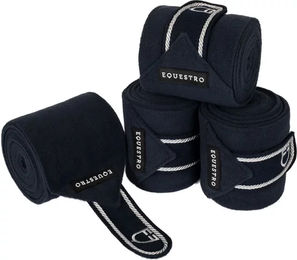 Produktbild von Equestro Gamaschen aus Fleece für Pferde Vollblut 4er Pack