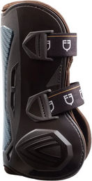 Produktbild von Equestro Gamaschen aus Neopren für Pferde in Schwarz und Braun