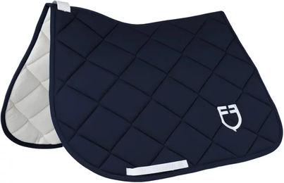 Produktbild von Equestro Gepolsterter Springsattelpad für Pferde Blau