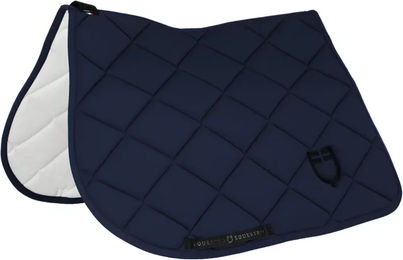 Produktbild von Equestro Gepolsterter Springsattelpad für Pferde Blau Full