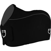 Produktbild von Equestro GP Abschwitzdecke aus Fleece für Pferde Schwarz 155 cm