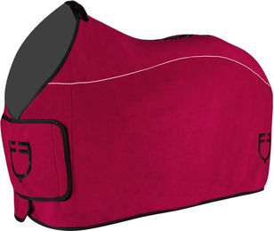 Equestro GP Fleece Abschwitzdecke für Pferde in Bordeaux 125 cm – Bild 1 von 10