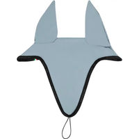 Produktbild von Equestro GP Fliegenhaube kurz Grau aus Stoff