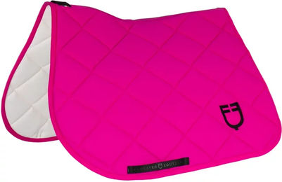 Equestro GP Gepolsterte Schabracke für Pferde in Rosa mit Wabenmuster – Bild 1 von 2