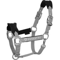 Produktbild von Equestro Halfter und Führleine für Pferde aus Nylon in Grau