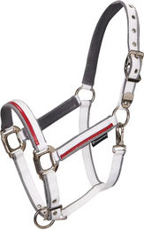 Equestro Halfter und Führleine für Pferde aus Nylon in Weiß – Bild 1 von 1