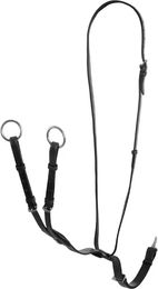 Produktbild von Equestro Halteseil für Pferde aus Leder in Schwarz