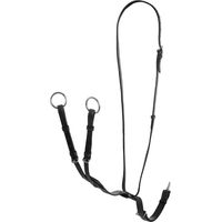 Produktbild von Equestro Halteseil für Pferde aus Leder in Schwarz