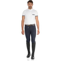 Produktbild von EQUESTRO Herren Reithose Urano aus Baumwolle Blau Größe 42