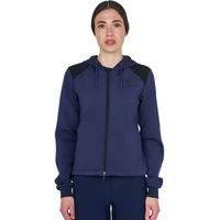 Produktbild von Equestro Hoodie Damen Blau Baumwolle XS