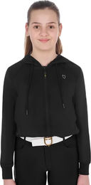 Produktbild von Equestro Hoodie für Kinder in Schwarz