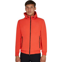 Produktbild von Equestro Hoodie Shiny Sweatshirt für Herren aus Baumwolle Rot Größe M