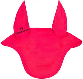 Equestro Insektenschutzhaube für Pferde aus Baumwolle Rosa – Bild 1 von 1