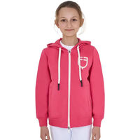 Produktbild von Equestro Institutional Junior Reitjacke für Kinder in Rosa Größe 8 Jahre