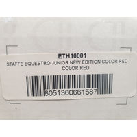 Produktbild von Equestro Junior Steigbügel aus Metall in Rot