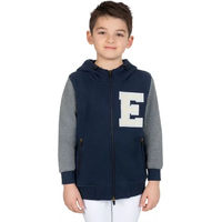 Produktbild von Equestro Kapuzenjacke für Kinder aus Baumwolle Blau 10 Jahre