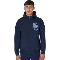 Produktbild von Equestro Kapuzensweatshirt mit Reißverschluss für Herren in Blau Größe S