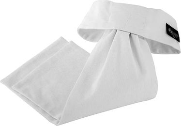 Produktbild von Equestro Klassisches Turnierplastron aus Baumwolle Weiß Unisex Größe S