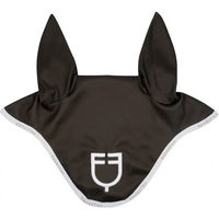 Produktbild von Equestro Kopfschutzhaube aus technischem Stoff in Grün Größe M