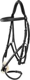 Produktbild von Equestro Kreuzgebiss Stalldemo aus Synthetik in Schwarz