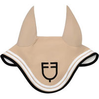 Produktbild von Equestro Kurze Mütze mit Doppelstreifen Beige Größe M