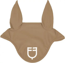 Produktbild von Equestro Kurze Mütze Solid aus Stoff in Beige und Braun
