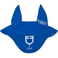 Produktbild von Equestro Kurzhaube für Pferde Blau Pony