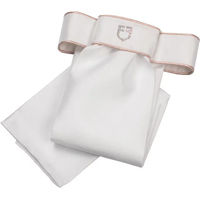 Produktbild von Equestro Lancillotto Dressur-Plastron aus Stoff in Weiß für Unisex