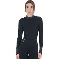 Produktbild von Equestro Langarm-Trainingspolo für Frauen