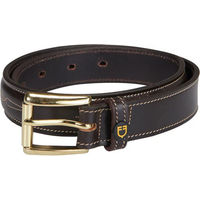 Produktbild von Equestro Leder-Gürtel mit Stickerei Braun Unisex 65 cm