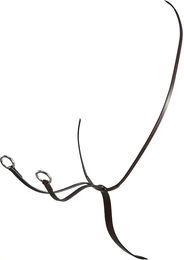 Produktbild von Equestro Leder-Martingal für Pferde in Braun