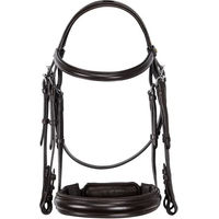 Produktbild von Equestro Leder Zaumzeug Full ohne Zügel in Braun oder Schwarz