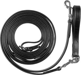 Produktbild von Equestro Leder Zuggeschirr für Pferde in Schwarz