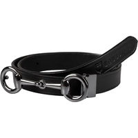 Produktbild von Equestro Ledergürtel für Damen in Schwarz 70 cm