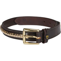 Produktbild von Equestro Ledergürtel für Frauen in Silber oder Braun 85 cm
