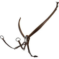 Produktbild von Equestro Lederhalsband mit Schnalle Braun Größe M