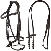 Produktbild von Equestro Lederreitzaum für Vollblut in Braun
