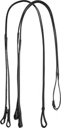 Produktbild von Equestro Lederzügel für Pferde in Schwarz XFull