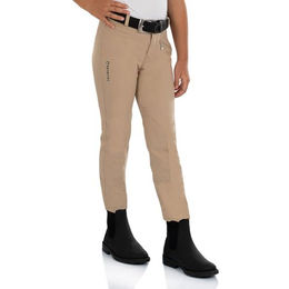 Equestro Leilani Junior Reithose für Mädchen aus Baumwolle Beige Größe 8 Jahre – Bild 1 von 5